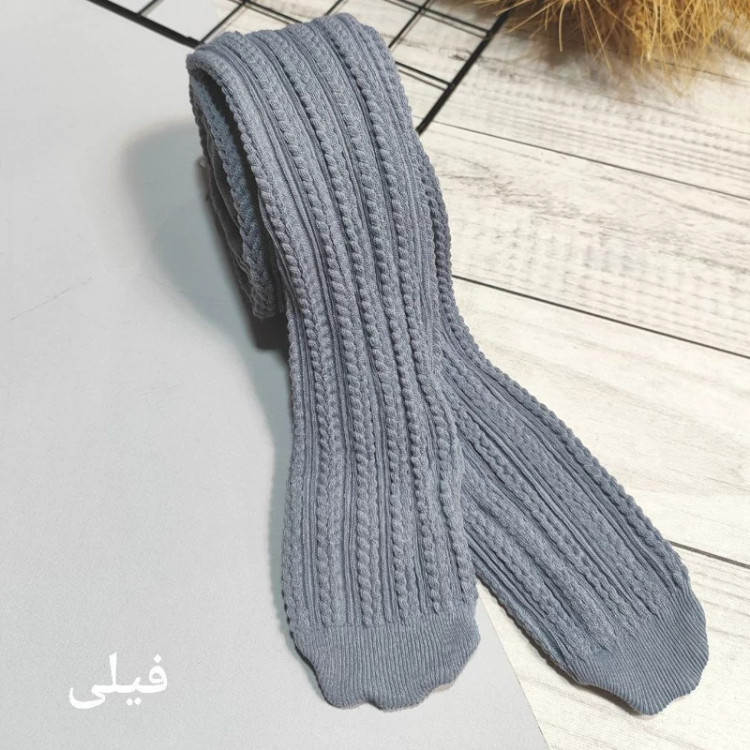 جوراب شلواری رنگی پاییزه سایز 36 تا46