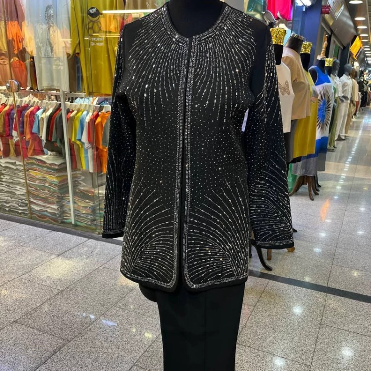 ست کت وشلوار مجلسی زنانه آذین سایز 38تا50