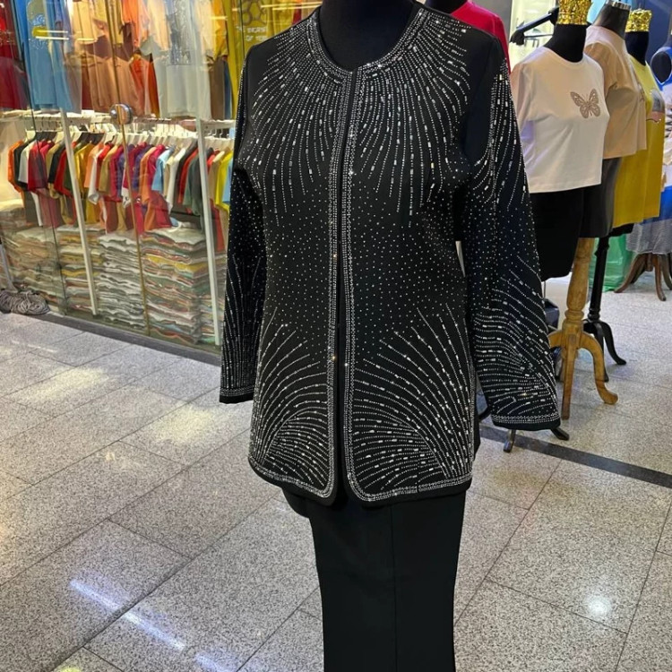 ست کت وشلوار مجلسی زنانه آذین سایز 38تا50