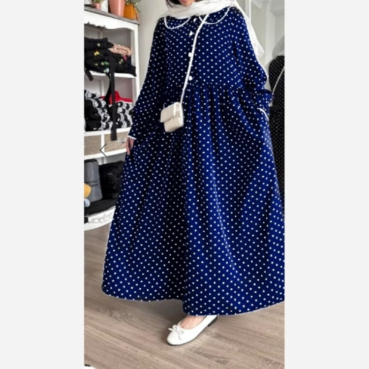 پیراهن عروسکی حنا سایز 38 تا 48