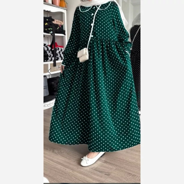 پیراهن عروسکی حنا سایز 38 تا 48