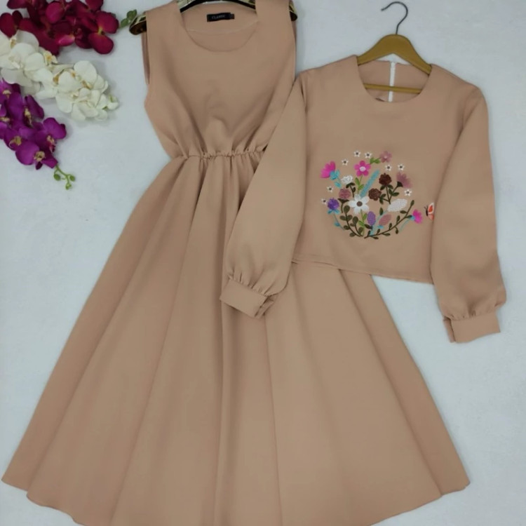 کت وسارافون حلما گلدوزی سایز 38تا50