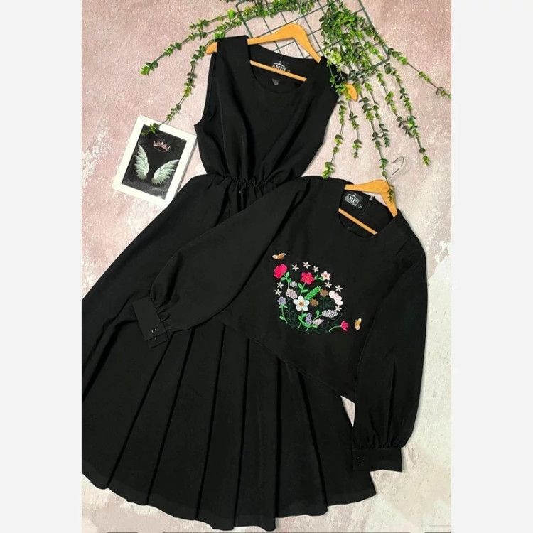 کت وسارافون حلما گلدوزی سایز 38تا50
