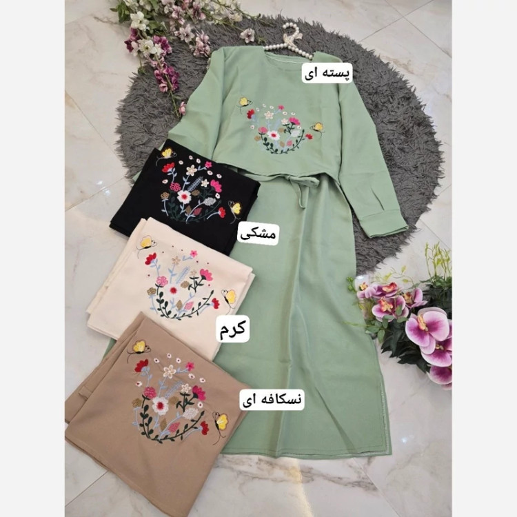 کت وسارافون حلما گلدوزی سایز 38تا50