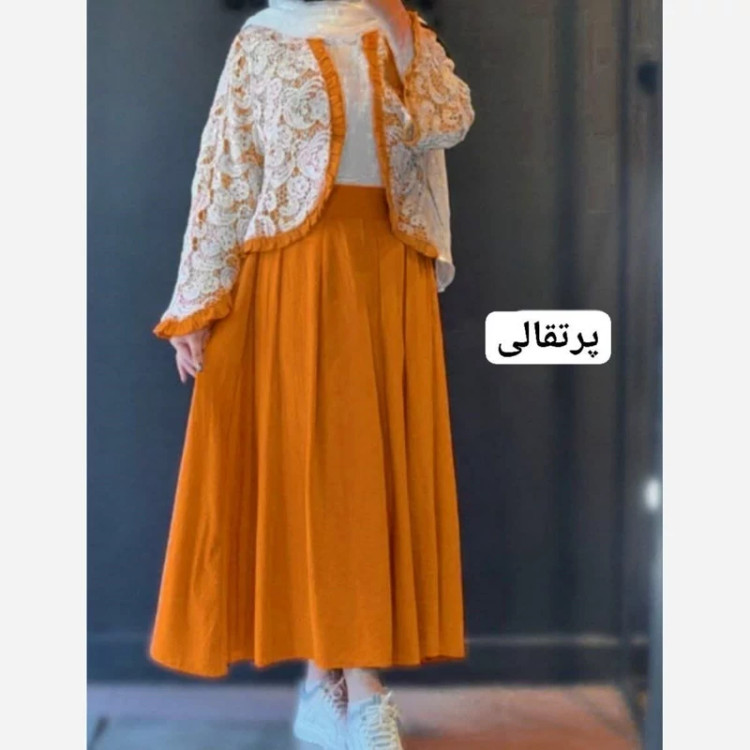 کت ودامن مزونی ترمه سایز 38تا46