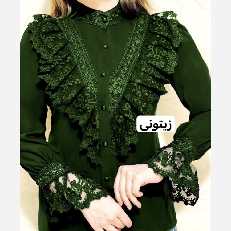 شومیز مزونی نارسیس سایز 40تا52