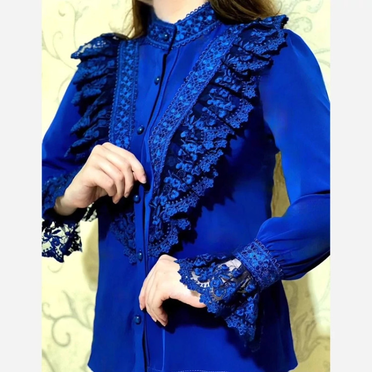 شومیز مزونی نارسیس سایز 40تا52