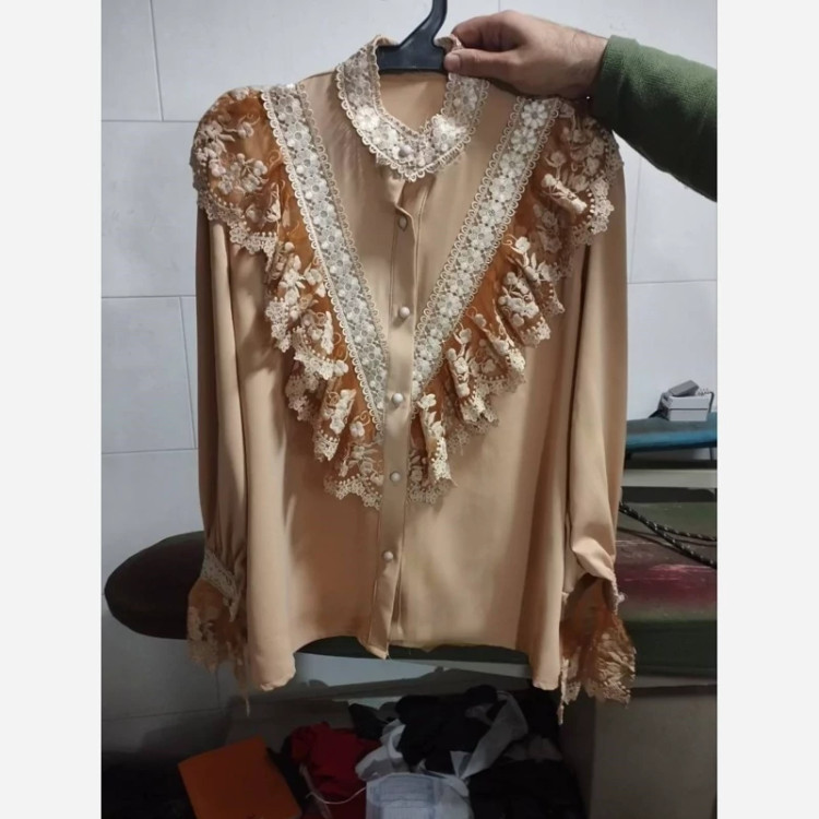 شومیز مزونی نارسیس سایز 40تا52