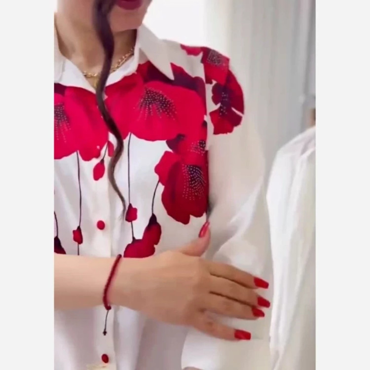 شومیز شلوار عیدانه آوازه سایز 38تا48