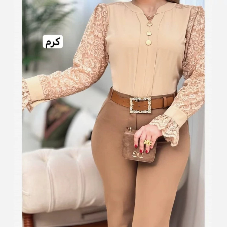 شومیز مزون دوز حنا سایز 40تا52