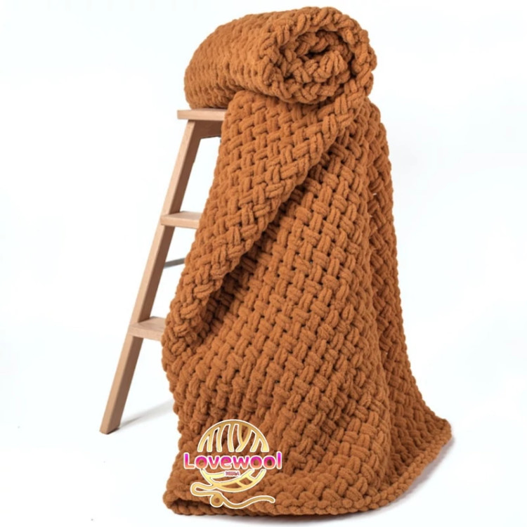 شال تخت و مبل مخمل آلیزپافی دستبافت ترک طرح بافت حصیری وارداتی
