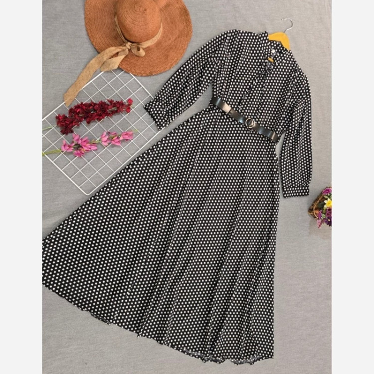 پیراهن توپی مجلسی راحله سایز 40 تا ۴۶