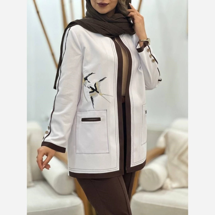 کت وشلوار پرستویی سایز 38تا46