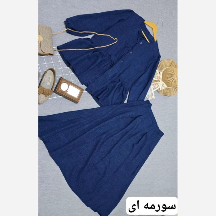 ست شومیز و دامن ژاله سایز 38 تا 46