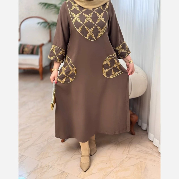 پیراهن طلاکوب ستیا سایز 38 تا 48
