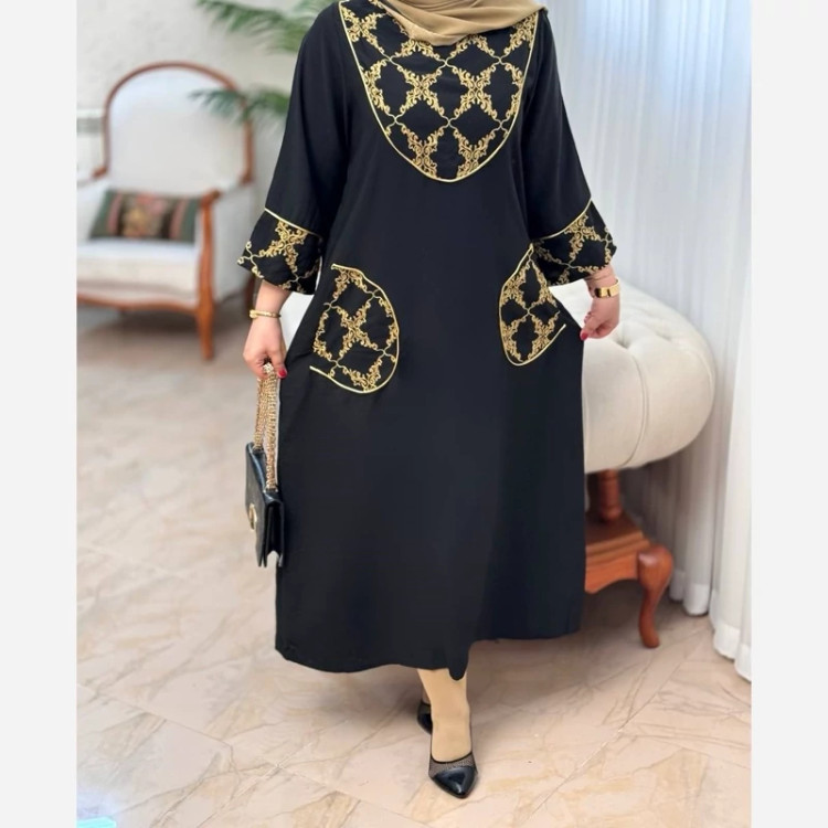 پیراهن طلاکوب ستیا سایز 38 تا 48