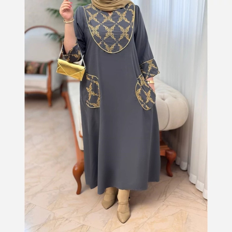 پیراهن طلاکوب ستیا سایز 38 تا 48