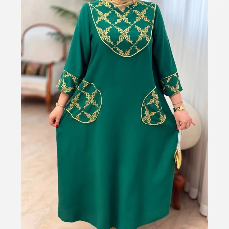 پیراهن طلاکوب ستیا سایز 38 تا 48