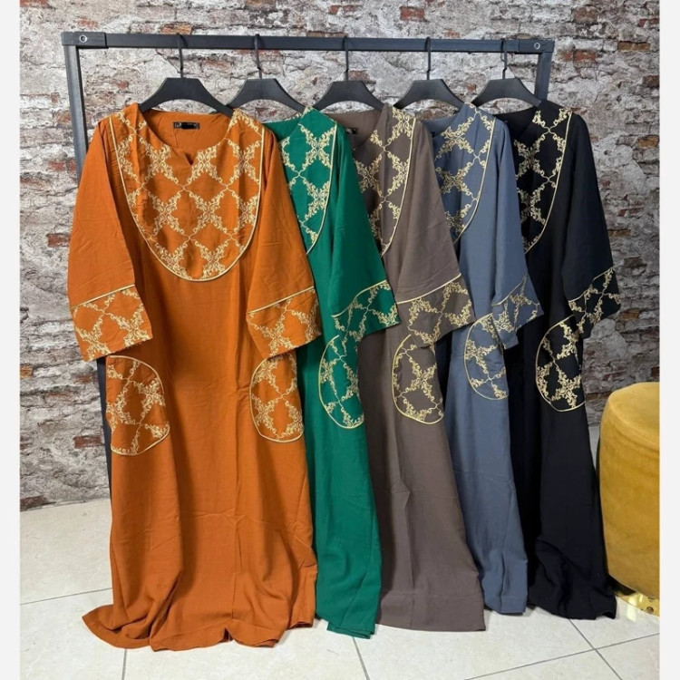 پیراهن طلاکوب ستیا سایز 38 تا 48