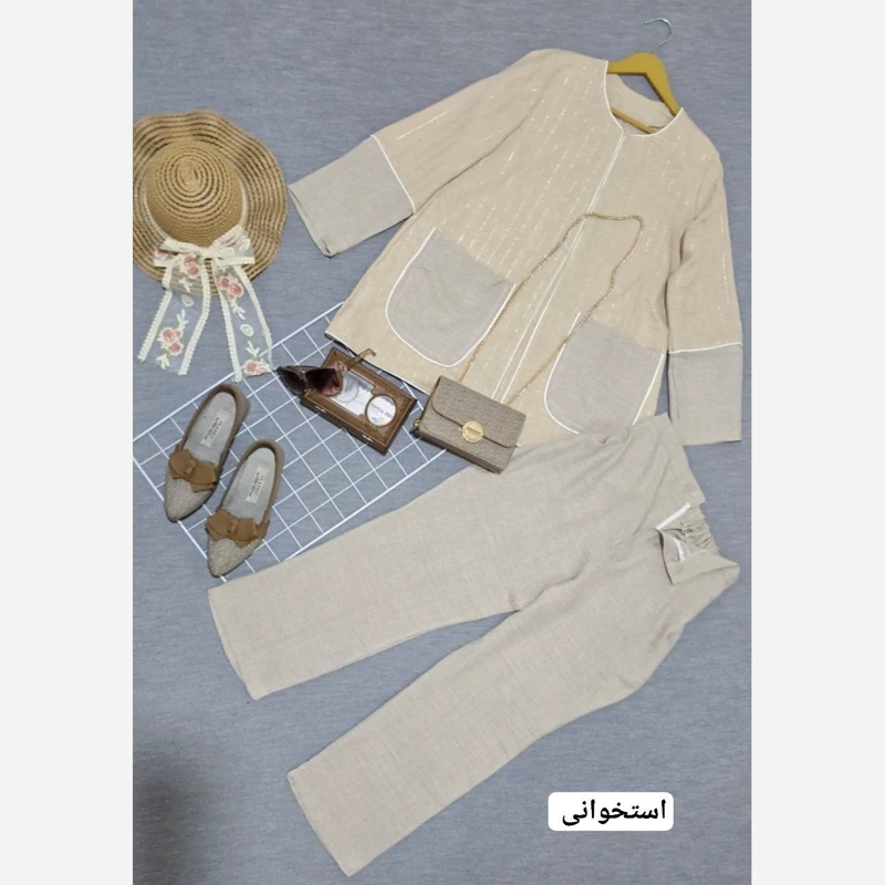 کت وشلوار زاهره سایز 38 تا 46