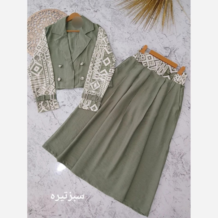 کت ودامن مزونی سایز 36 تا 48
