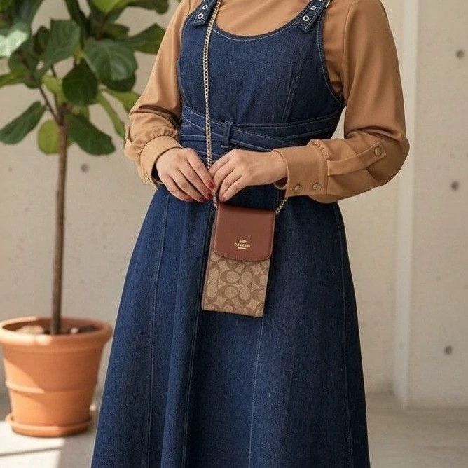 سارافون و شومیز جین تنسل سایز 38 تا 48