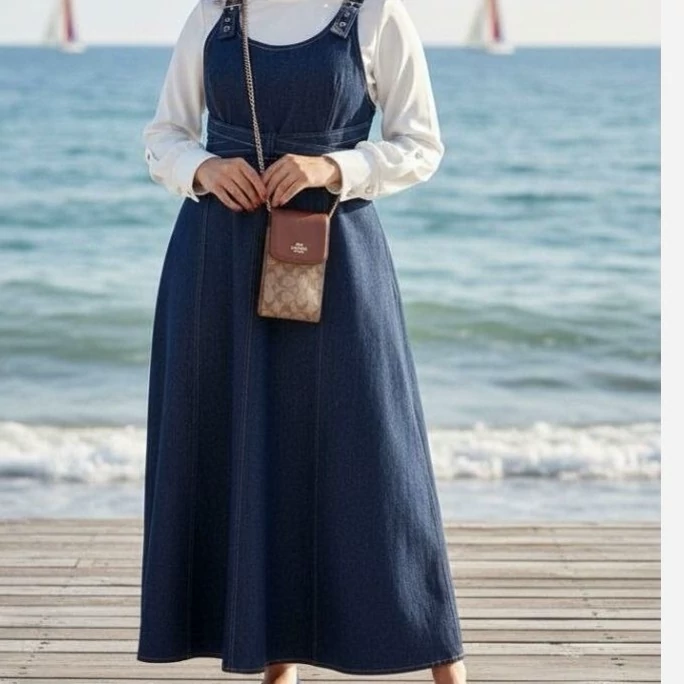 سارافون و شومیز جین تنسل سایز 38 تا 48
