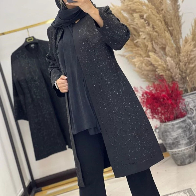 مانتو مجلسی سایز بزرگ شیدایی سایز 48تا54