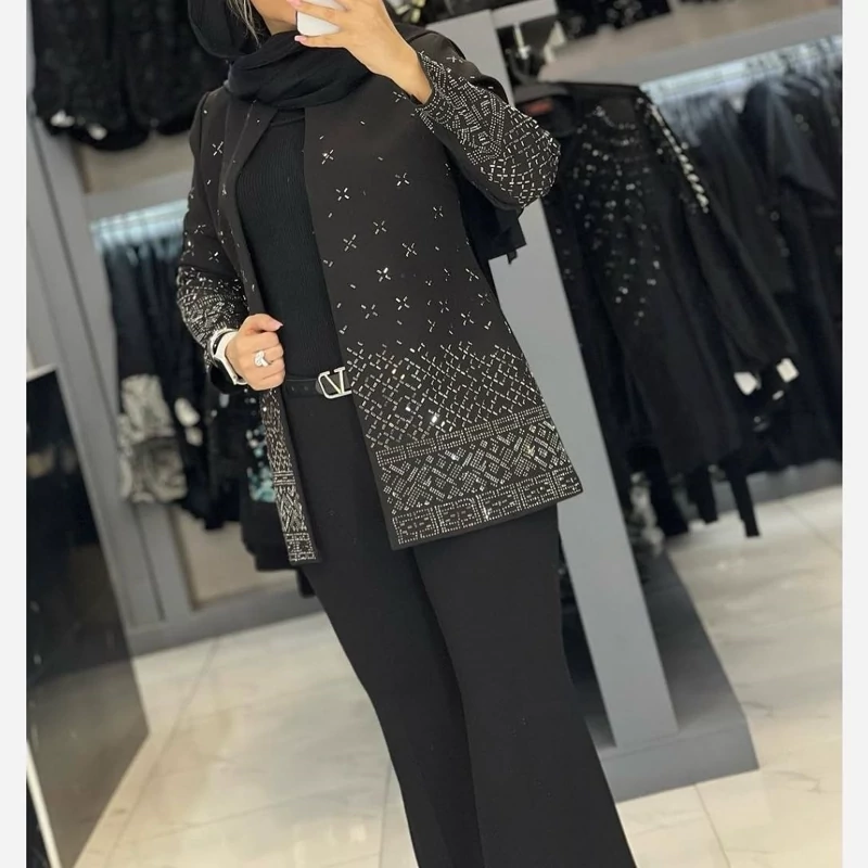 کت مجلسی پر نگین ماهرو سایز 44تا50