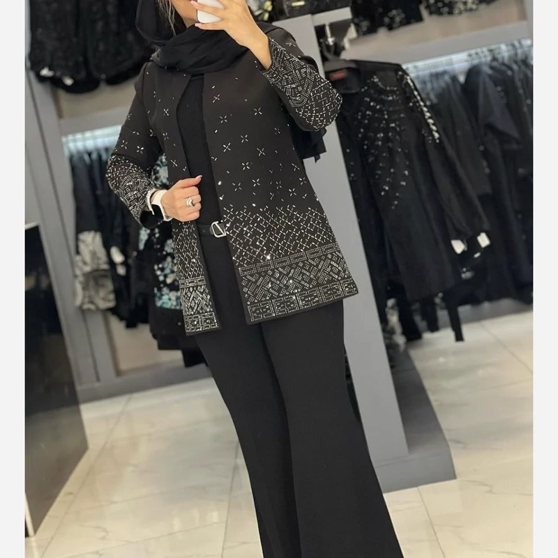 کت مجلسی پر نگین ماهرو سایز 44تا50