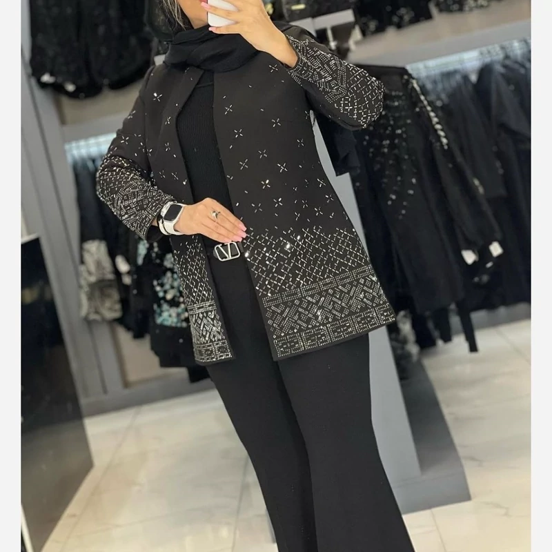کت مجلسی پر نگین ماهرو سایز 44تا50