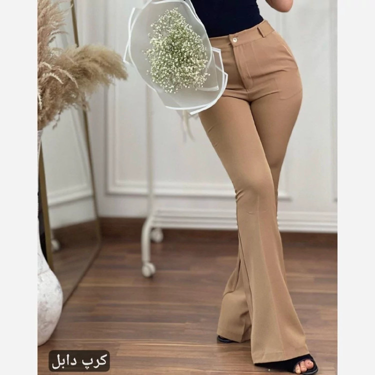 شلوار دمپا کرپ دابل ترک سایز 38تا50