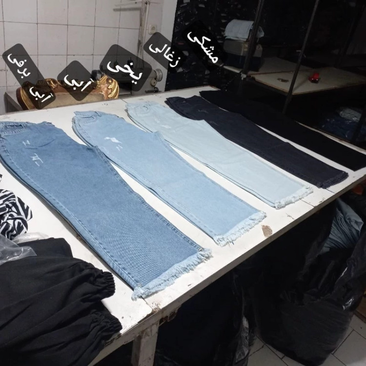 بگ جین اصلی ریشدار سایز 38تا46