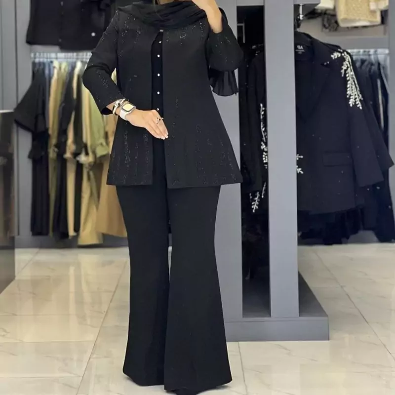 کت تک مازراتی یقه گرد نگین آتشی سایز 40تا50