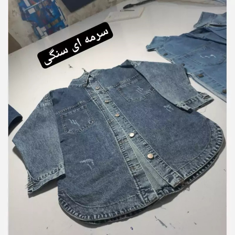 کت جین نیل سایزبزرگ 42تا50