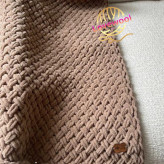 پتو نوزادی مخمل آلیز پافی ابعاد 90در90