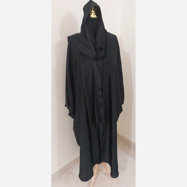 ست شال عبا نگین لوزی سایز 38 تا 48