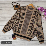 بلوز بافت طرح ورساچه سایز 38 تا 46