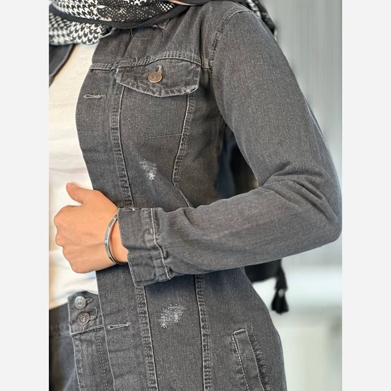 کت جین ضخیم سایز 36 تا 50