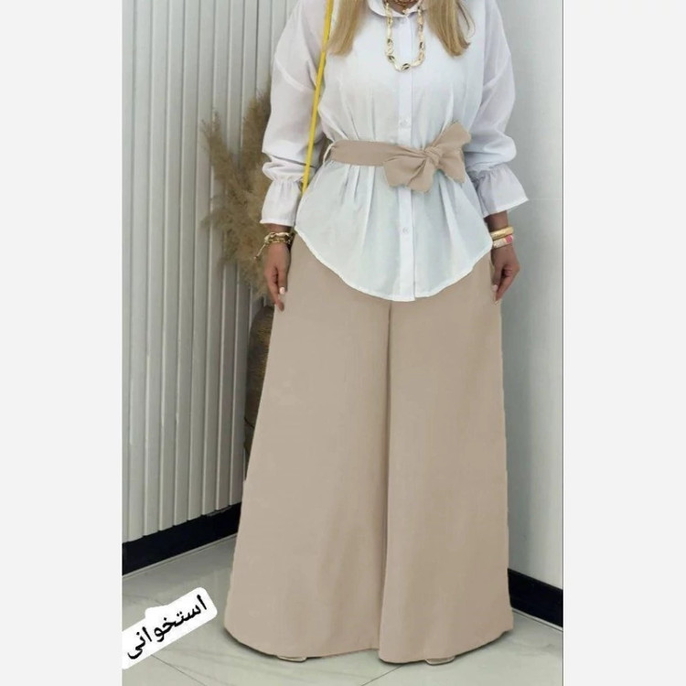 ست مانتو وشلوار پرنسس سایز 38 تا 48
