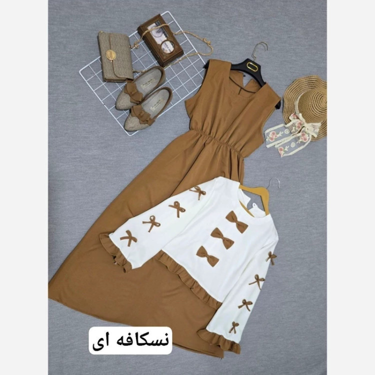 کت وسارافون نسترن سایز 38 تا 48