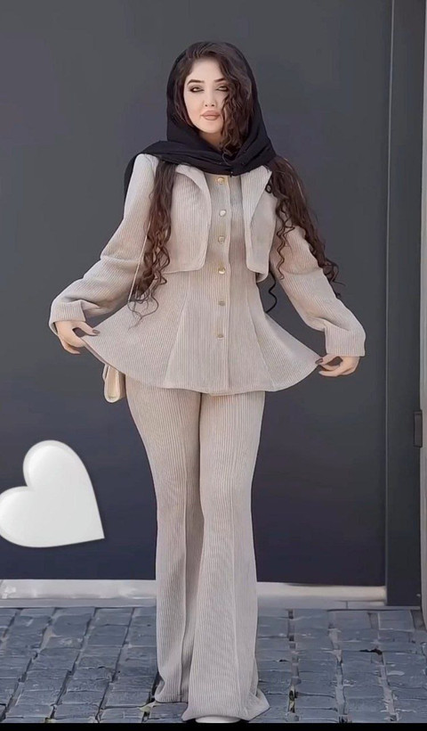 ست سه تیکه تابان کبریتی ریز سایز 38 تا 46
