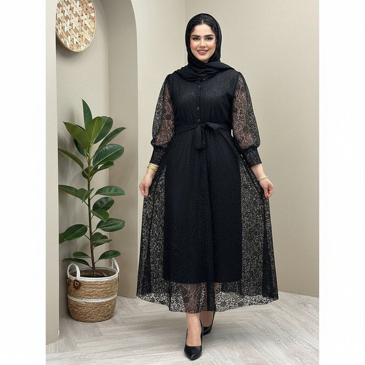 پیراهن گیپور مهلا سایز38 تا 46