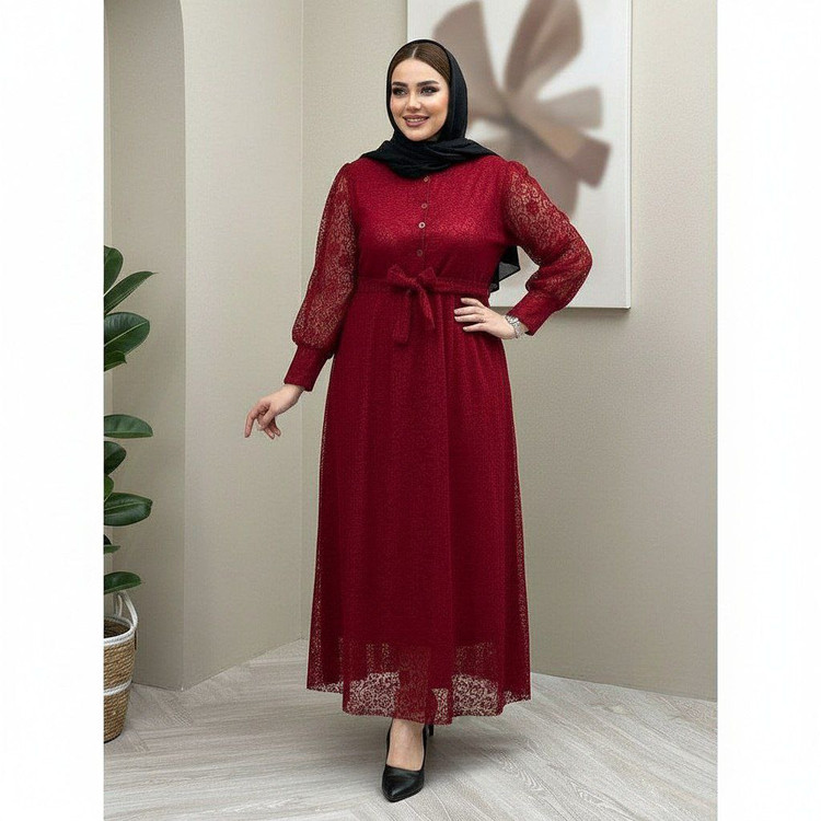 پیراهن گیپور مهلا سایز38 تا 46