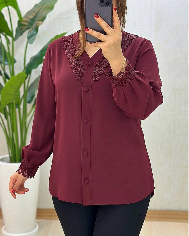 شومیز مزوندوز آسو سایز 40 تا 52