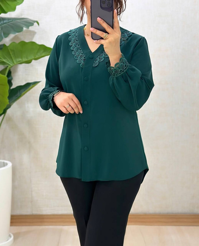 شومیز مزوندوز آسو سایز 40 تا 52