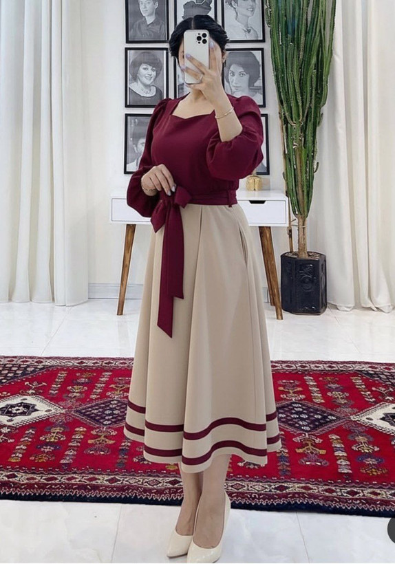 پیراهن یلدایی رویا سایز 38 تا 48