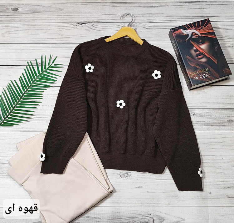 مدل آلاله بلوز بافت گلدار سایز 38 تا 48