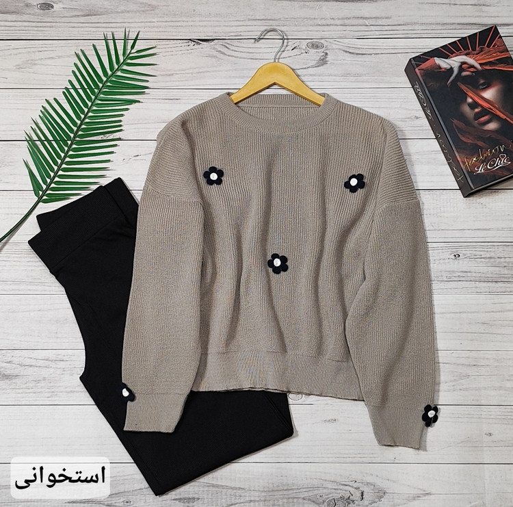 مدل آلاله بلوز بافت گلدار سایز 38 تا 48