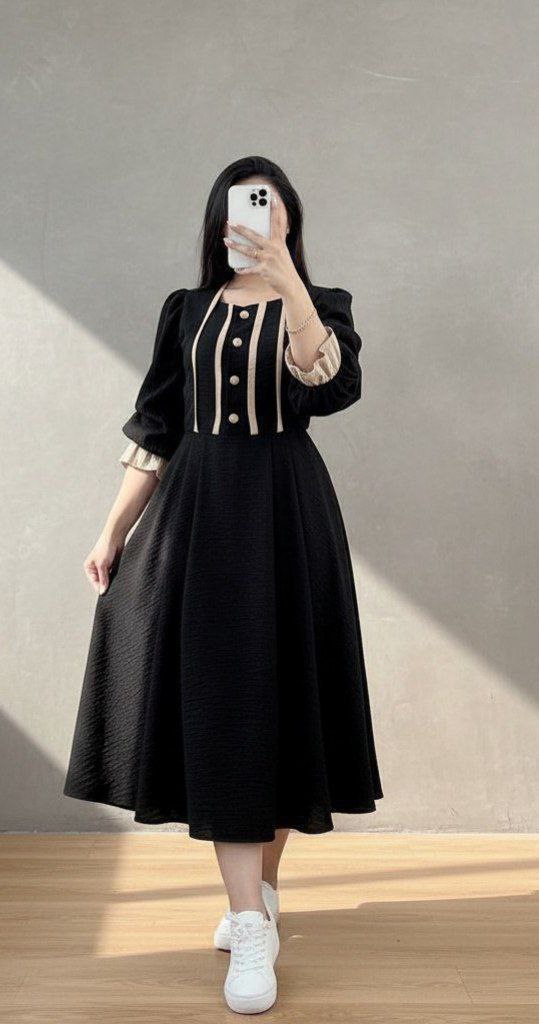 پیراهن عروسکی ژیلا سایز 38 تا 46